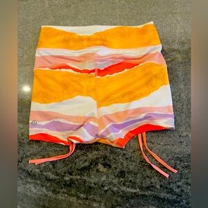 Lululemon High Waist String Shorts - Hot Yoga or Beach